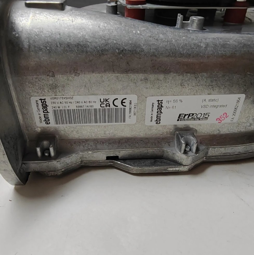 Original Al-72373 Centrifugal Fan Rg175 F. 230V for Laser Marking Systems