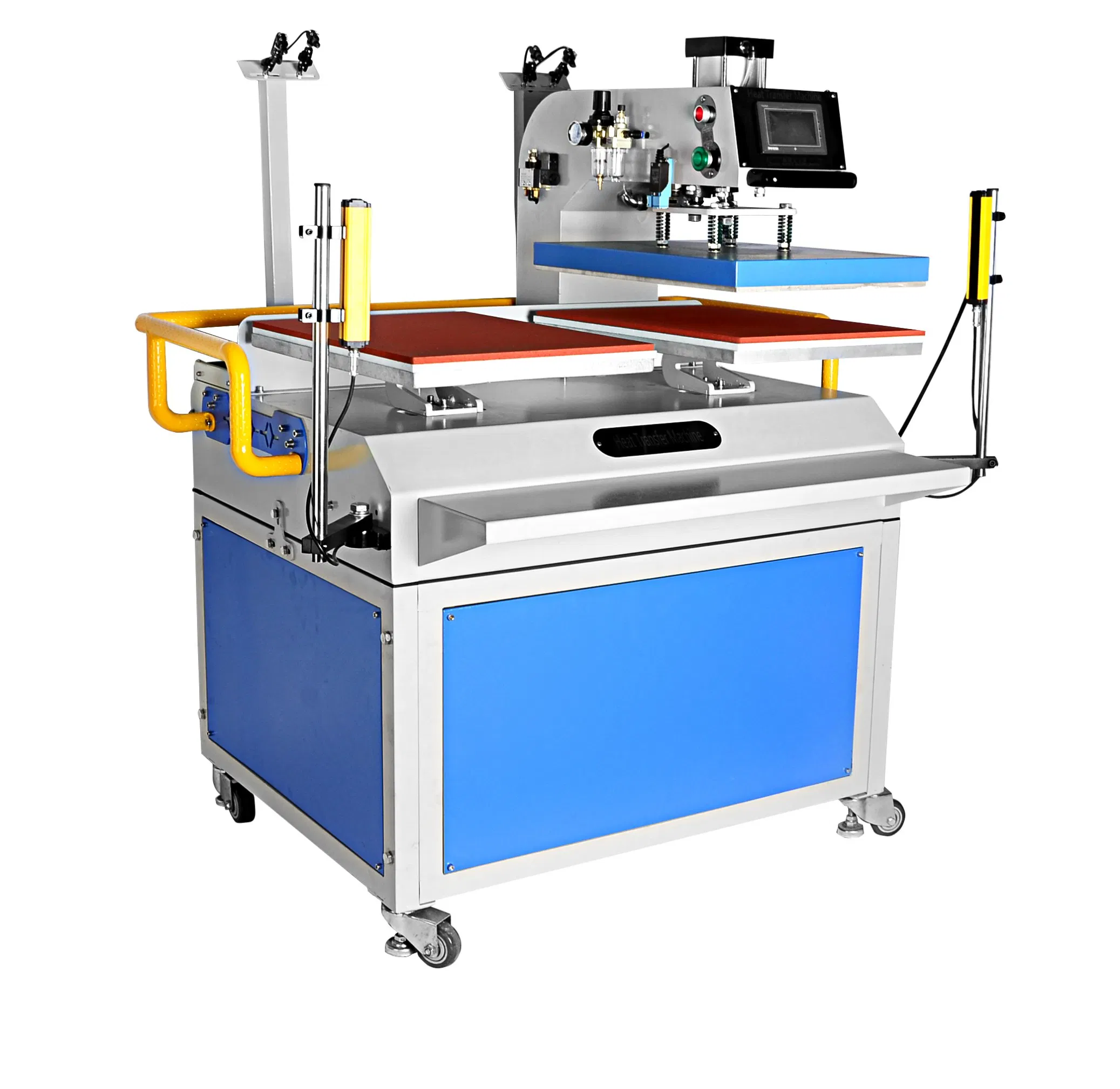 Intelligent Control Automatic up-Slide Double Station Desktop Heat Transfer Press Machines