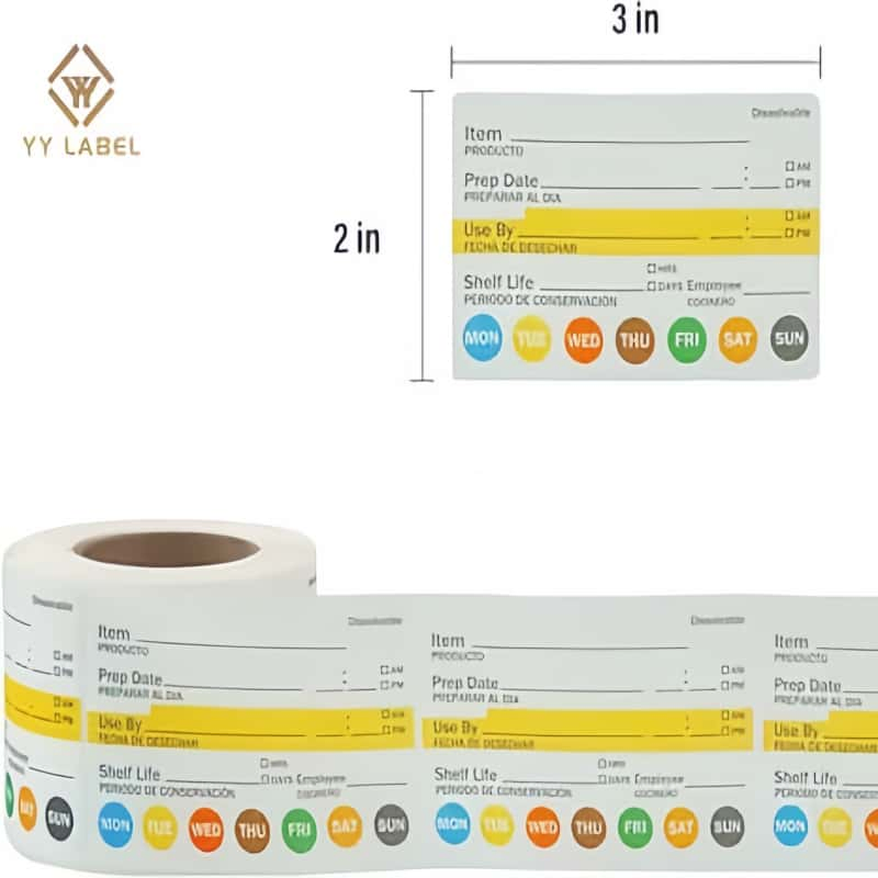 Premium Full-Color Custom Logo Packaging Labels for Products