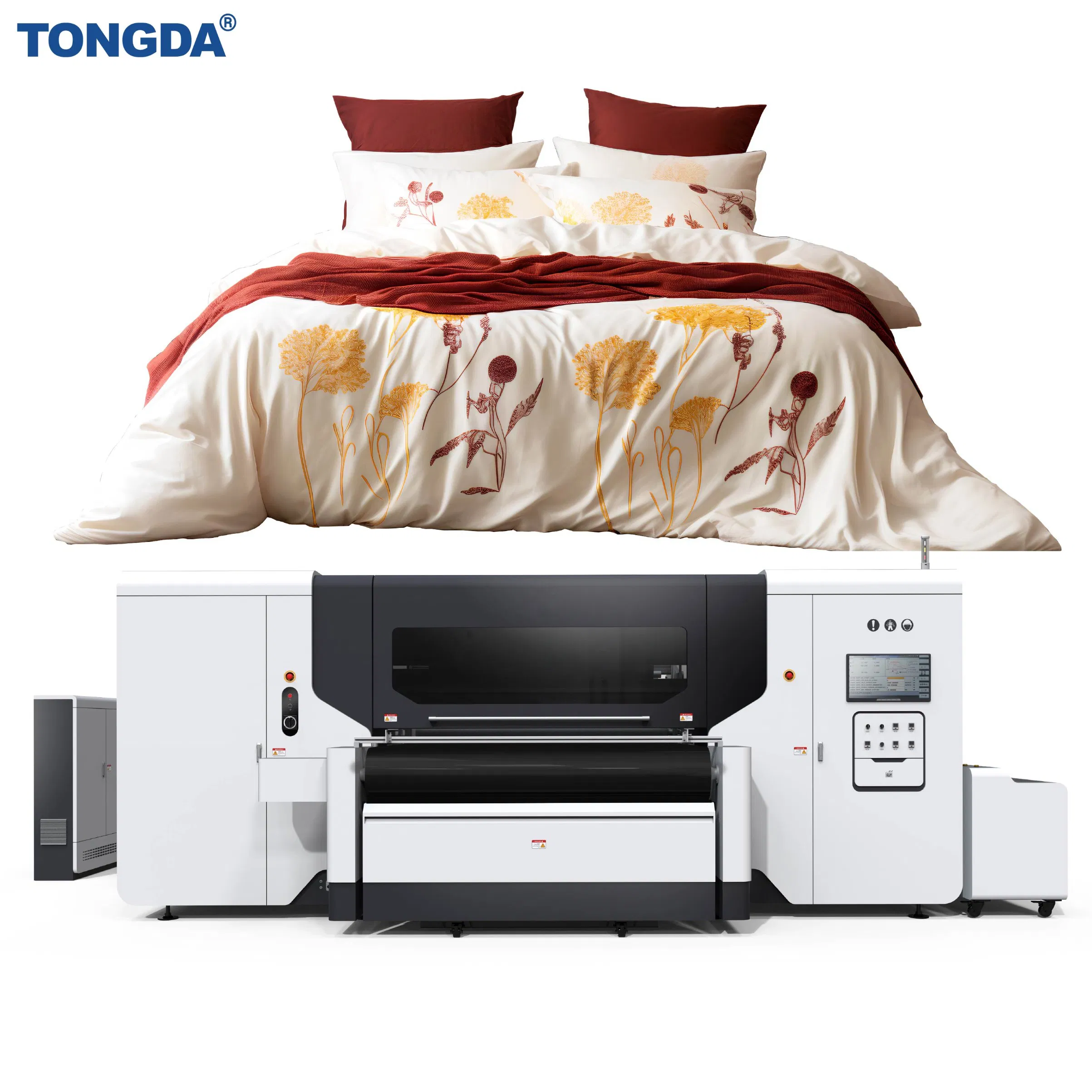 Tongda Industrial Digital Fabrics Printing Textile Machine, High-Speed Direct-to-Fabric Printing Equipment