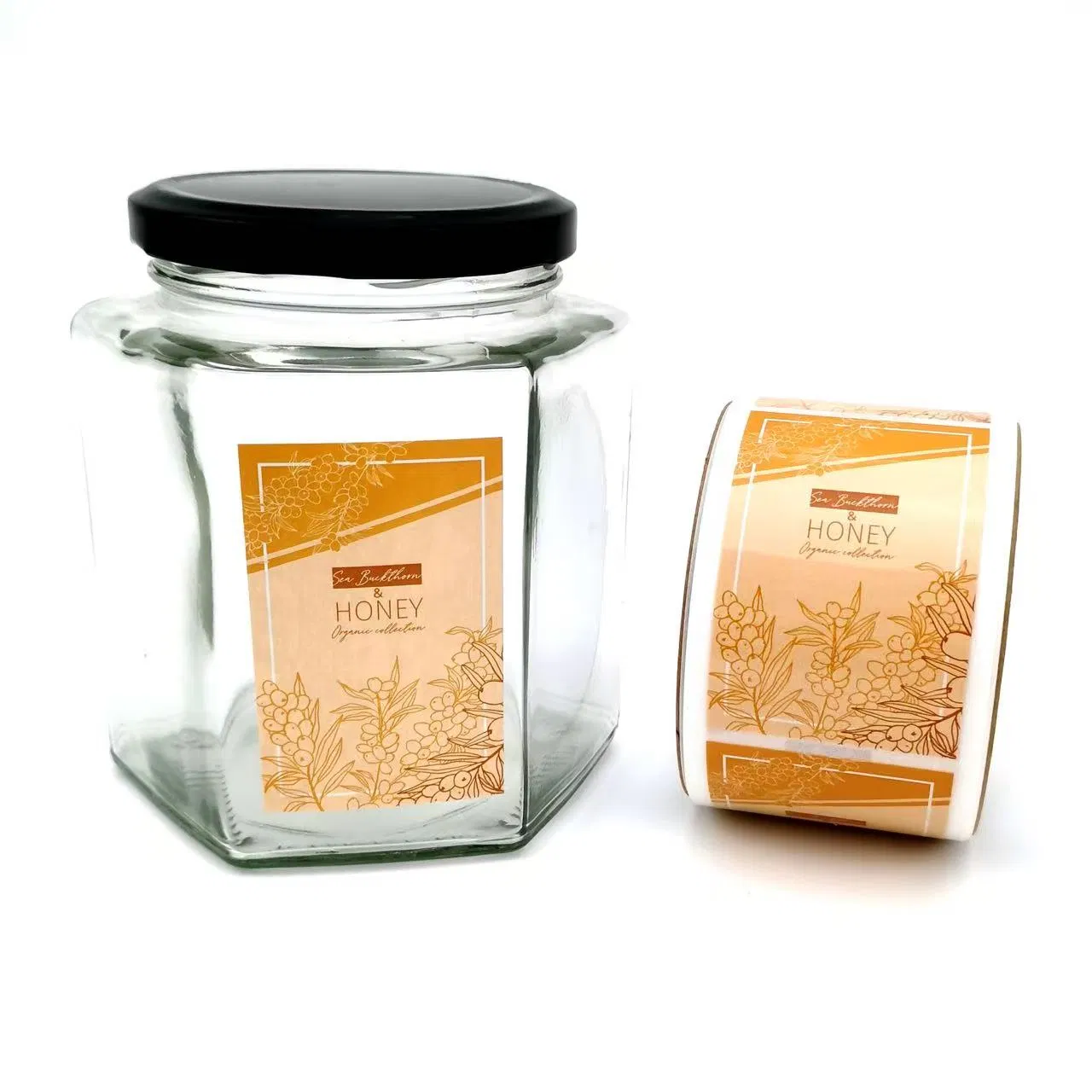 China Custom Logo Food Adhesive Digital Printing Label Stickers