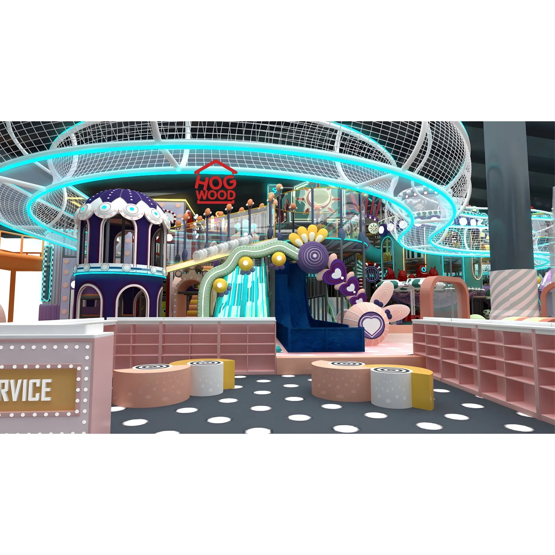 High - Performance Custom Indoor Soft Play Equipment, Meeting Your High - End Demands