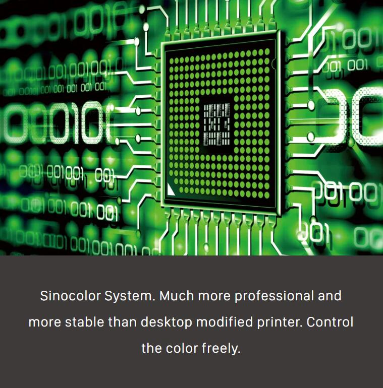 Automatic Dual I3200 Printhead A2 Size Dual Platform T Shirt Printing Machine Photo Quality Cmyk White Ink Good for Starting a Small Business Sinocolor Tp-600d