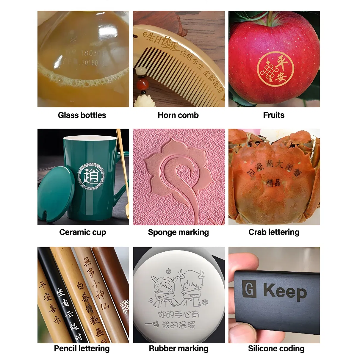 30W Portable Low Power CO2 Laser Marking Machine Engraver Lihe Small Metal Perfect 3D Mopa Mini CO2 Laser Cutting Printer Markin