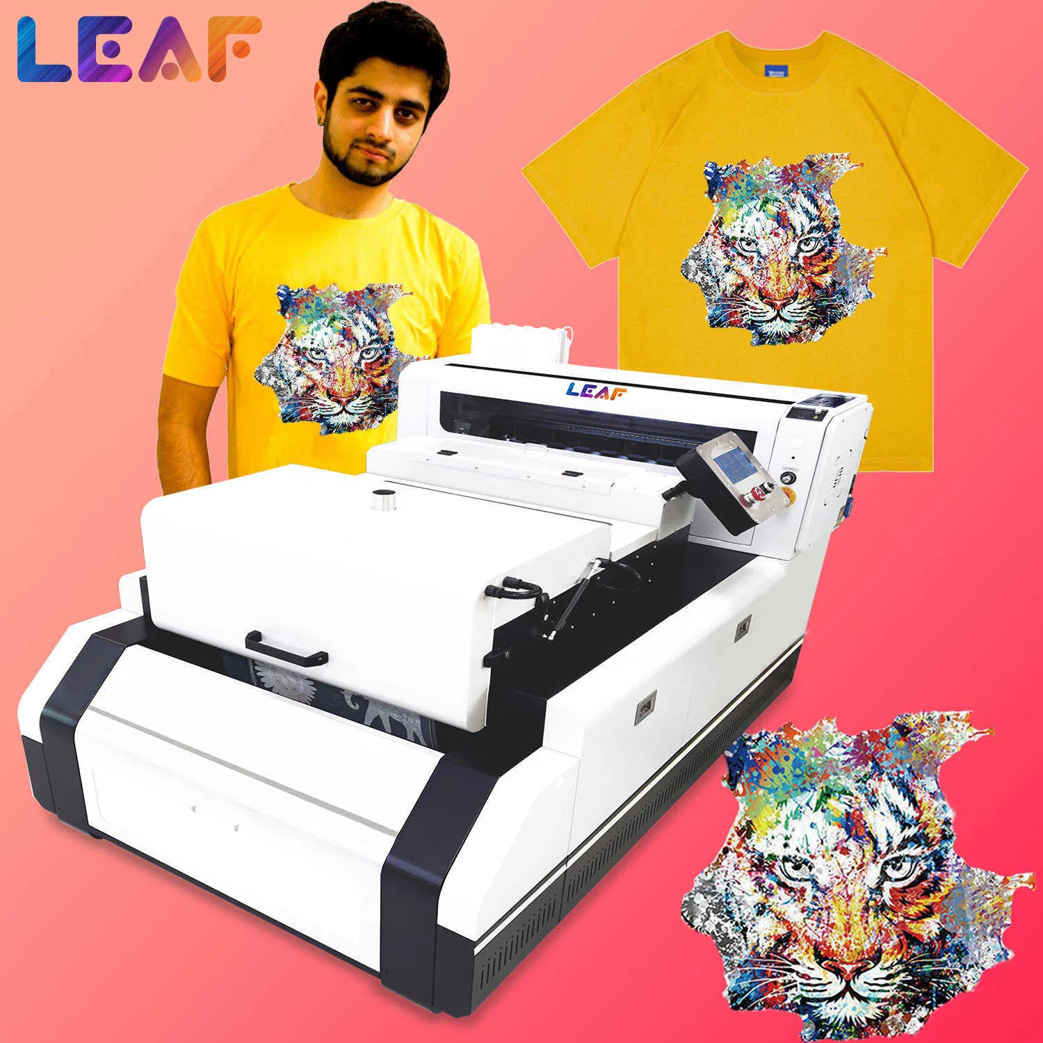 Apache 60cm Dtf Printer &amp; Shake Powder System: Unleash Your Creativity with Dual I3200 Heads
