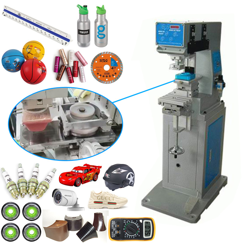 T-Shirts Garment Neck Labels Pad Printing Machine