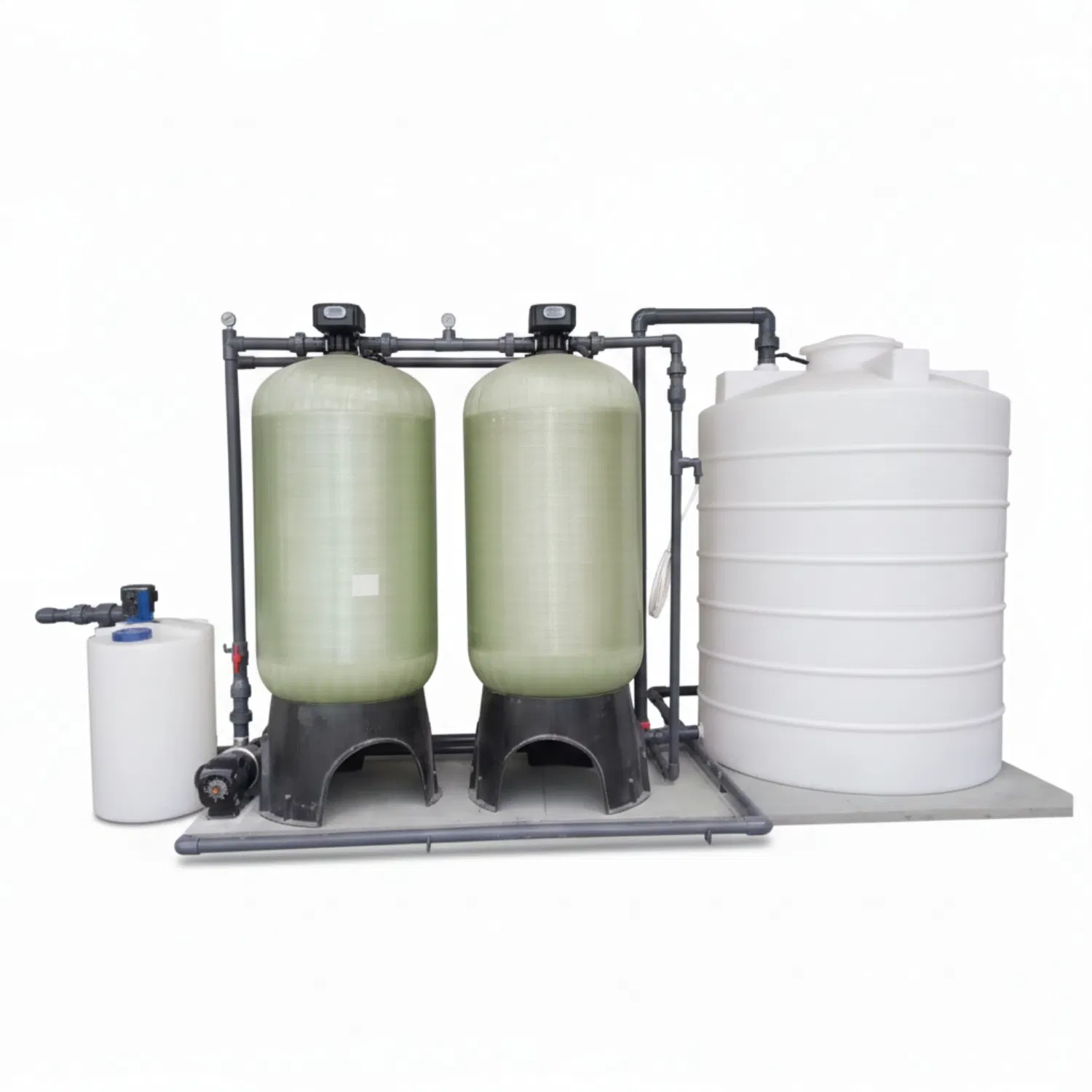 System for Water Softener Low-Maintenance Magnesium Removal for Textiles