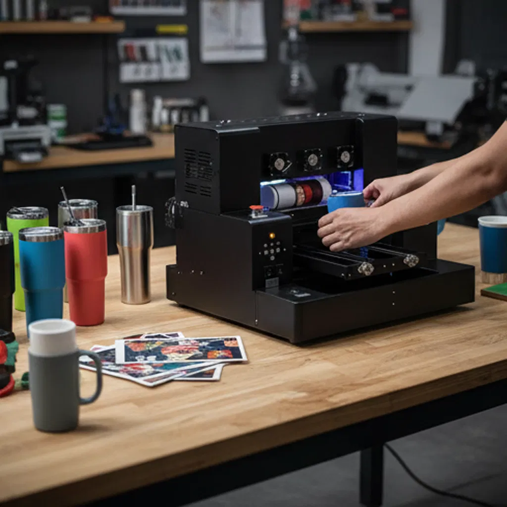 Vevor Hot Sale A3-L805 UV Flatbed Printer Inkjet Printing Machine