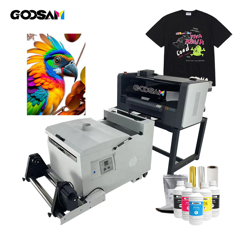 Small Desktop Digital Fabric Textile Garment A3 Dtf Printer Pet Film Heat Transfer Press Inkjet Tshirt T-Shirt T Shirt Printing Machine