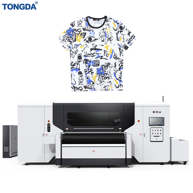 Tongda Industrial Digital Fabrics Printing Textile Machine, High-Speed Direct-to-Fabric Printing Equipment