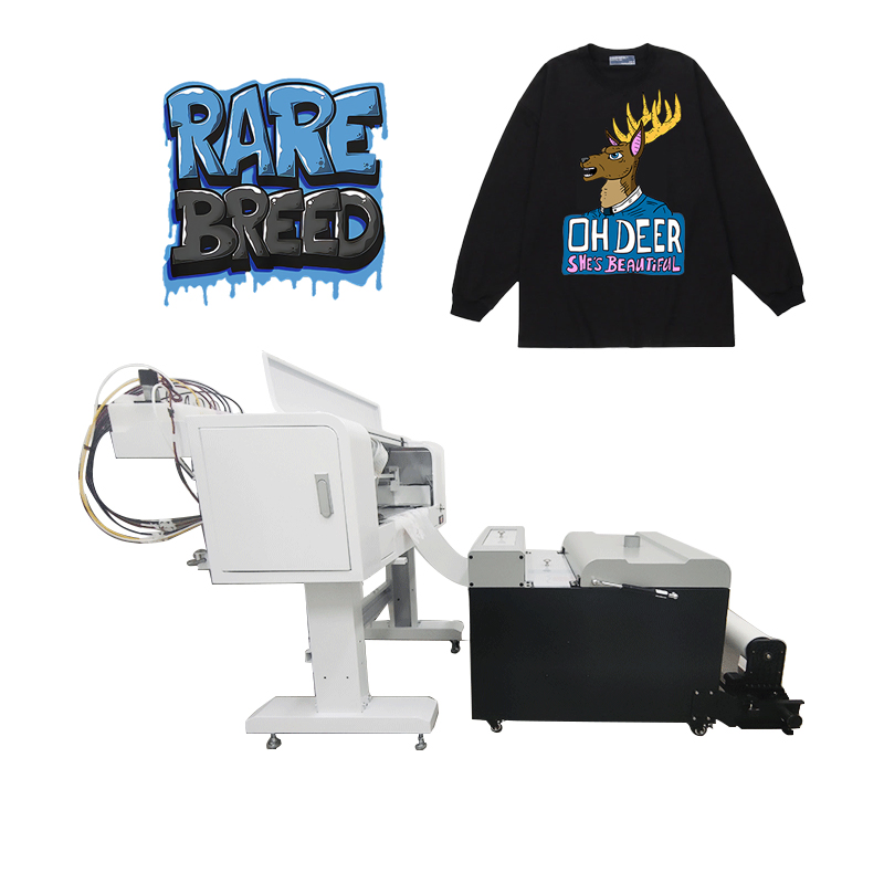 30cm Dtf Printing Machine with Power Shaker Heat Transfer for Fabric Canvas Garment Roll to Roll Digital Label Printing Machine