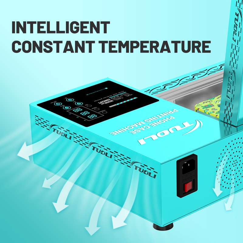 Tuoli Blank 3D Sublimation Mobile Cover Photo Printing on Demand Plain Phone Case Heat Press Printing Machine Best Price