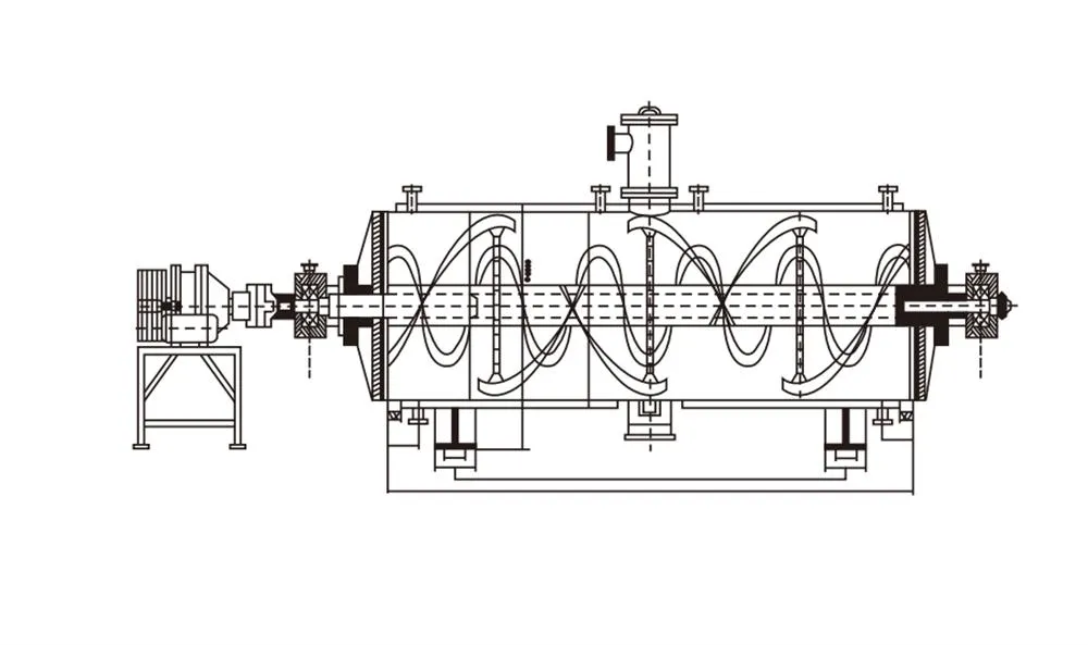 Vacuum Harrow Dryer Structural Diagram 2