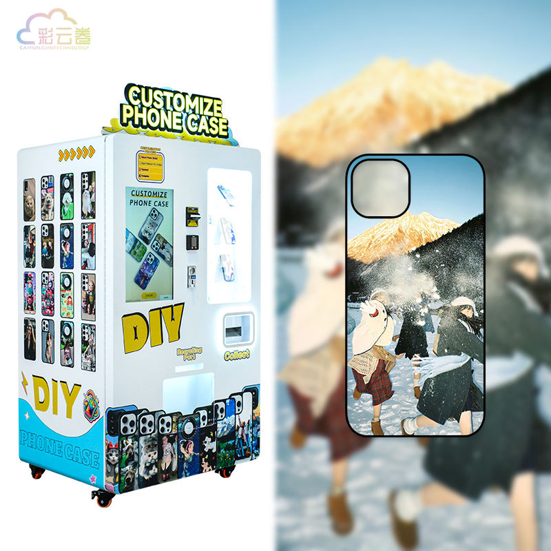 on-Demand Printing Phone Case Vending Machine for Custom Designs