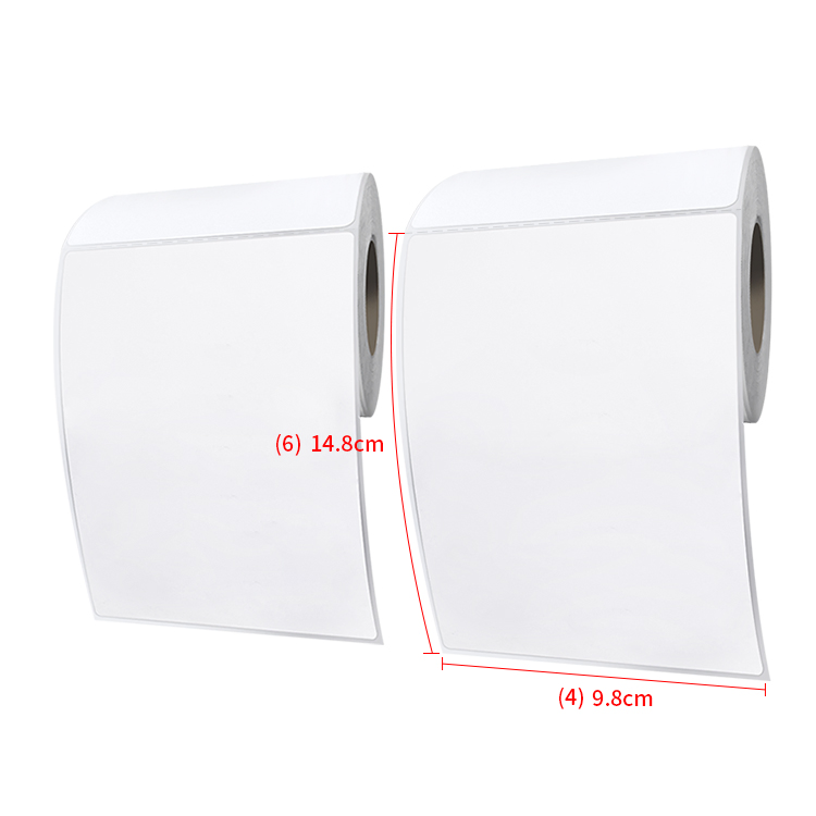 4X6 Direct Thermal Shipping Address Labels Roll 500 Pieces Self Adhesive Labels