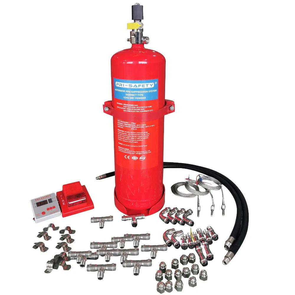 Printing Presses Dry Powder Automatic Fire Suppression Systems