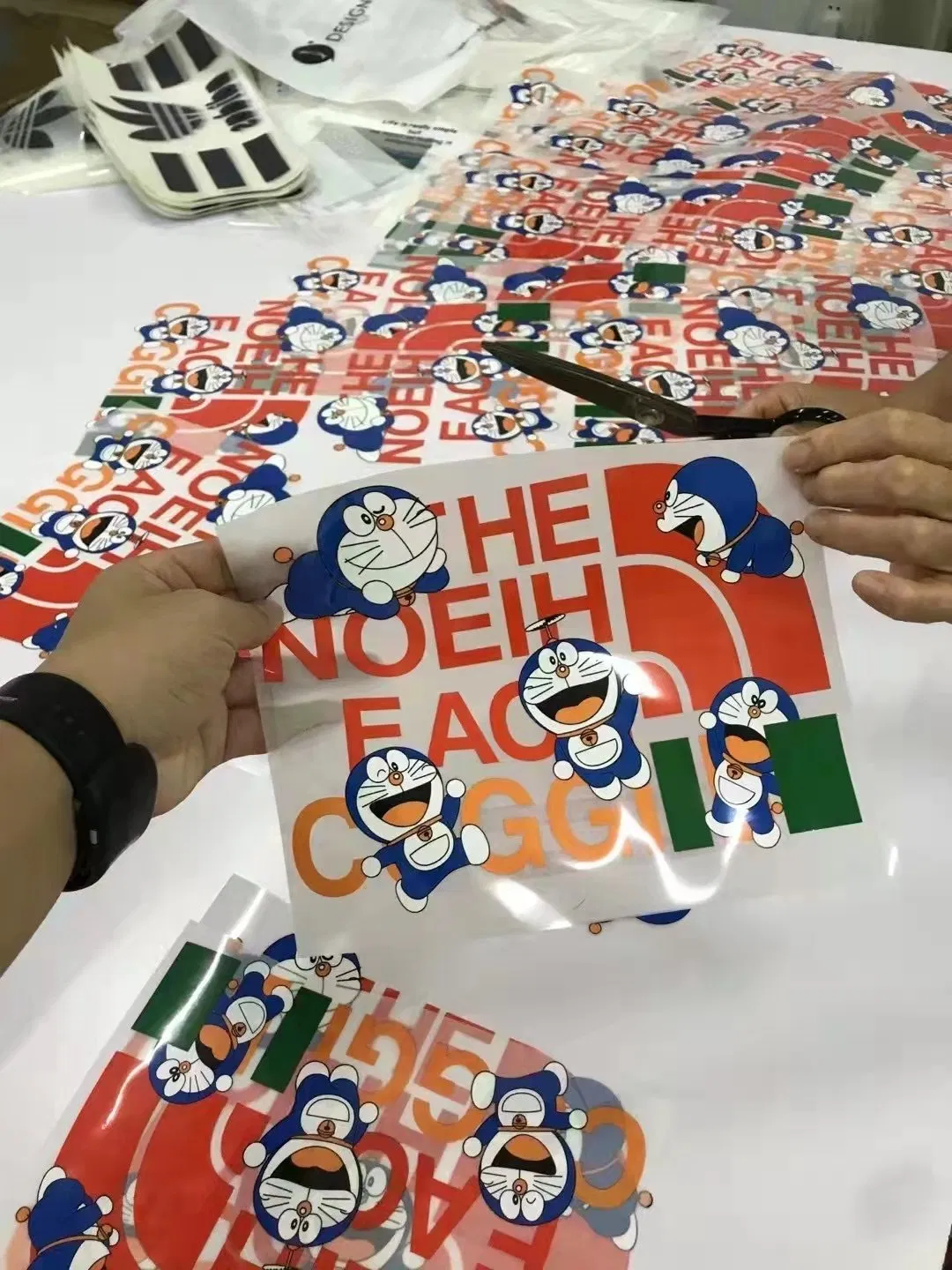 Dual 4720 Printhead Dtf Heat Transfer Printing Light-Dark Cotton Tshirt Printer Machine with White Ink