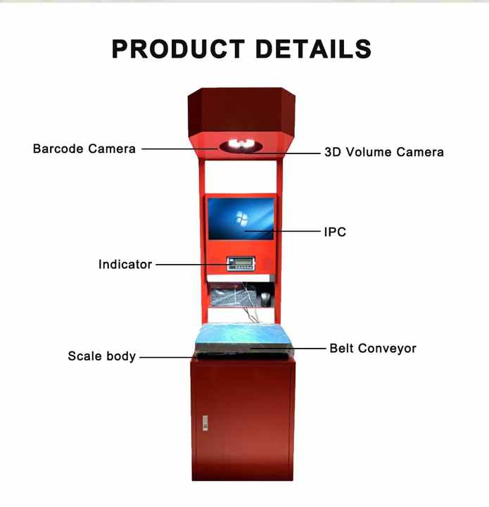 Advanced Logistics Weighing System for Fast Parcel Delivery