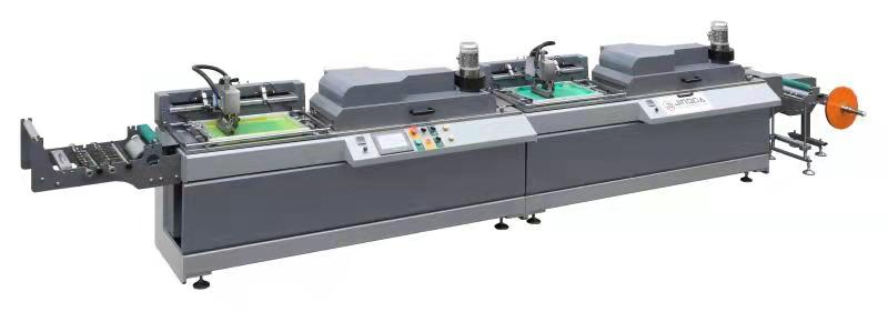 2 Colors Factory Price of Lanyard Elastic Band Fabric Label Screen Printing Machine for Satin Ribbon, Cotton Tape, PVC, Garment Wash Care Labels Jdz-2002