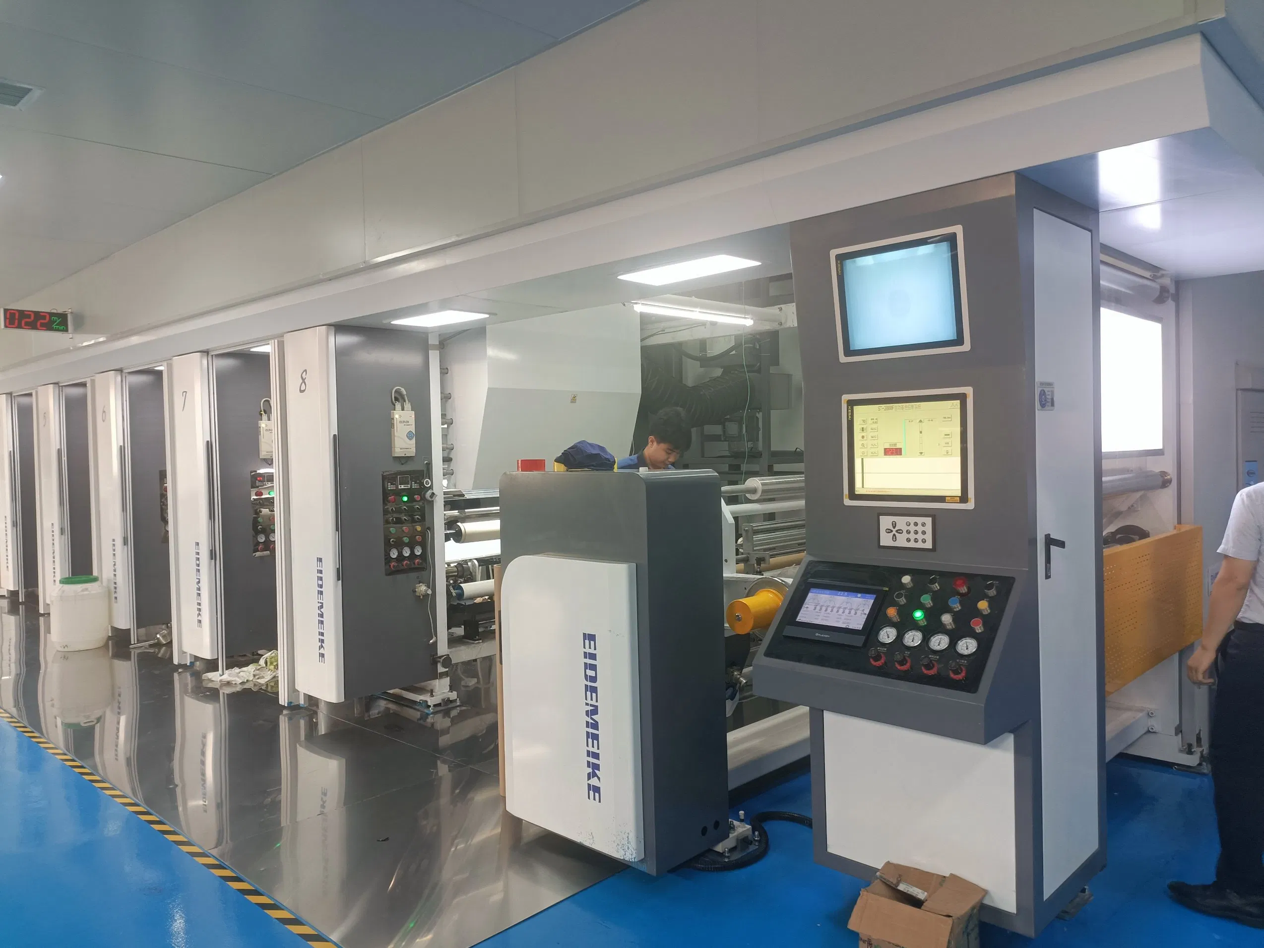 Precision Eight Color Rotogravure Printing Equipment for Enhanced Packaging Quality