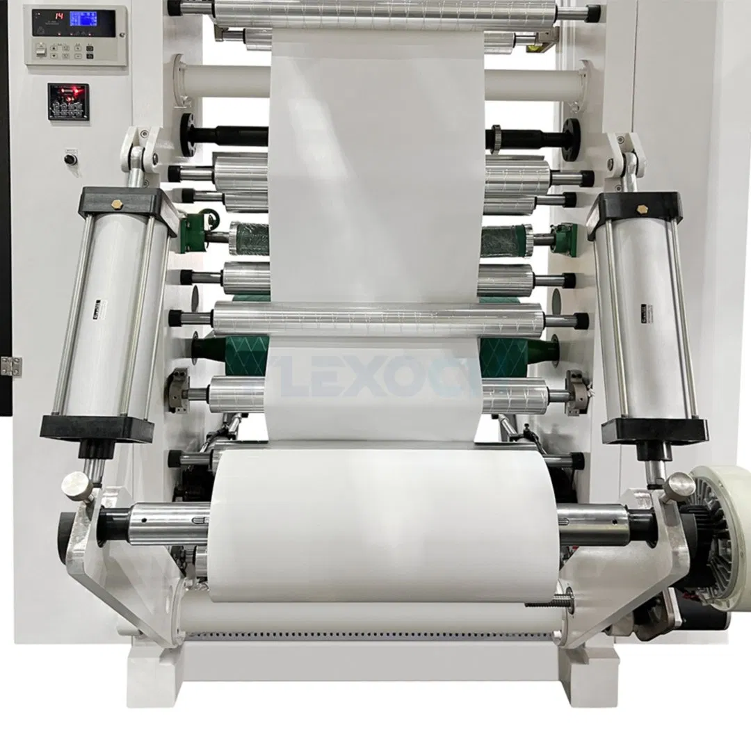 Automatic 6 Color Flexographic Printing Equipment for Copy Paper Tissue Paper Roll