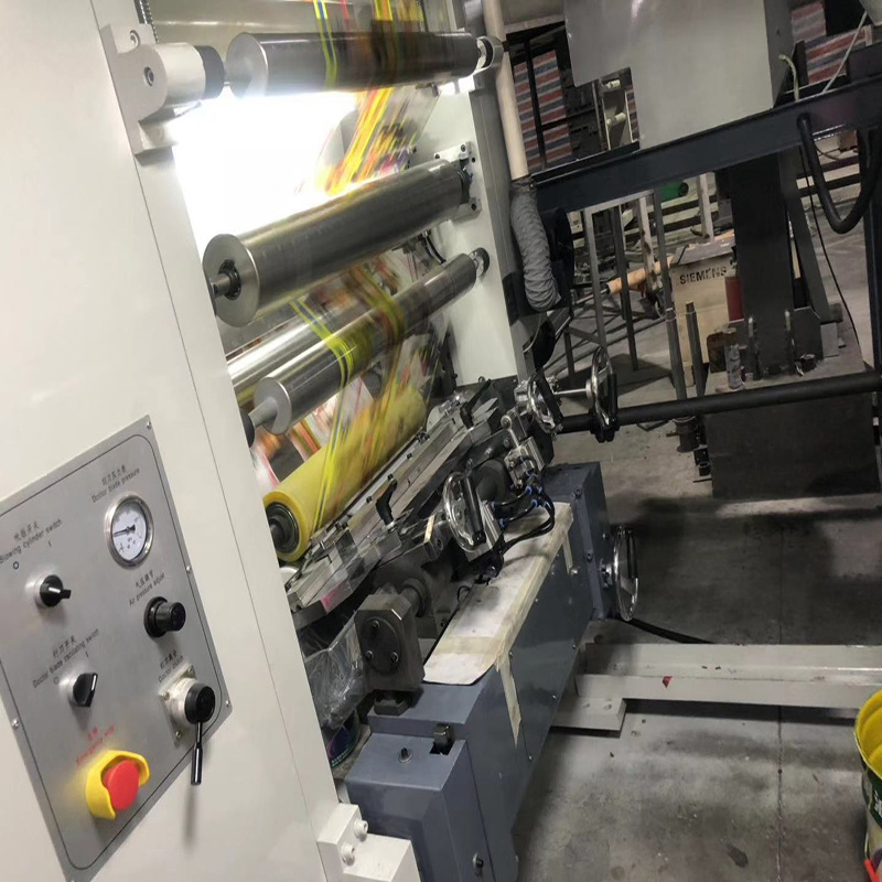 Textile, Film, Paper, Plastic Printing Equipment with 180 M/Min