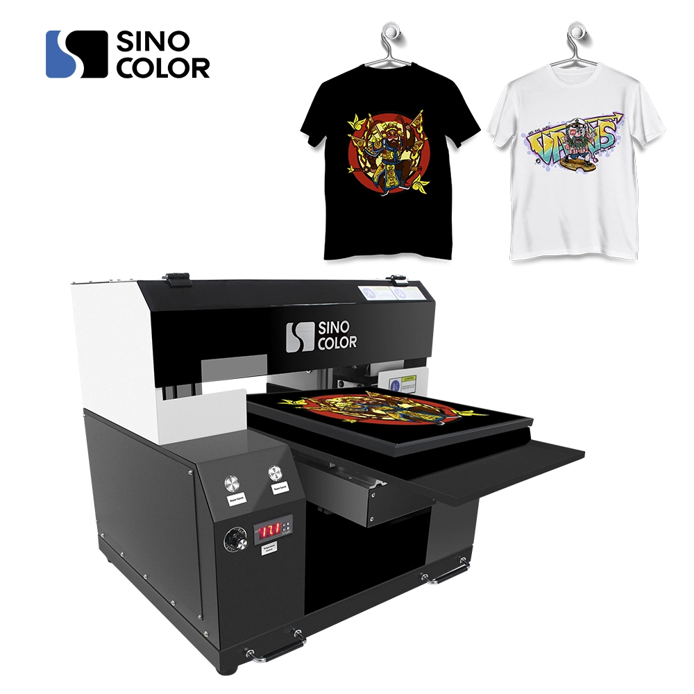 Factory Supply A3 3040 Two Heads Automatic Digital Custom Full Color Garment T Shirt Printing Machine Price