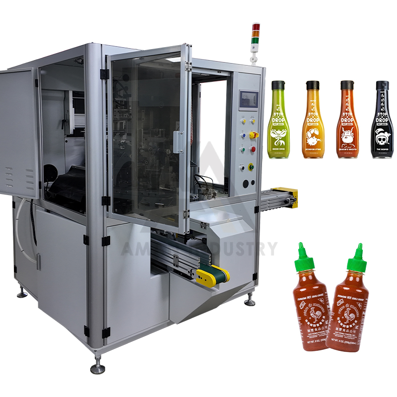 Plastic Drizzle Bottles Cylindrical Screen Printing Machine for Small Business