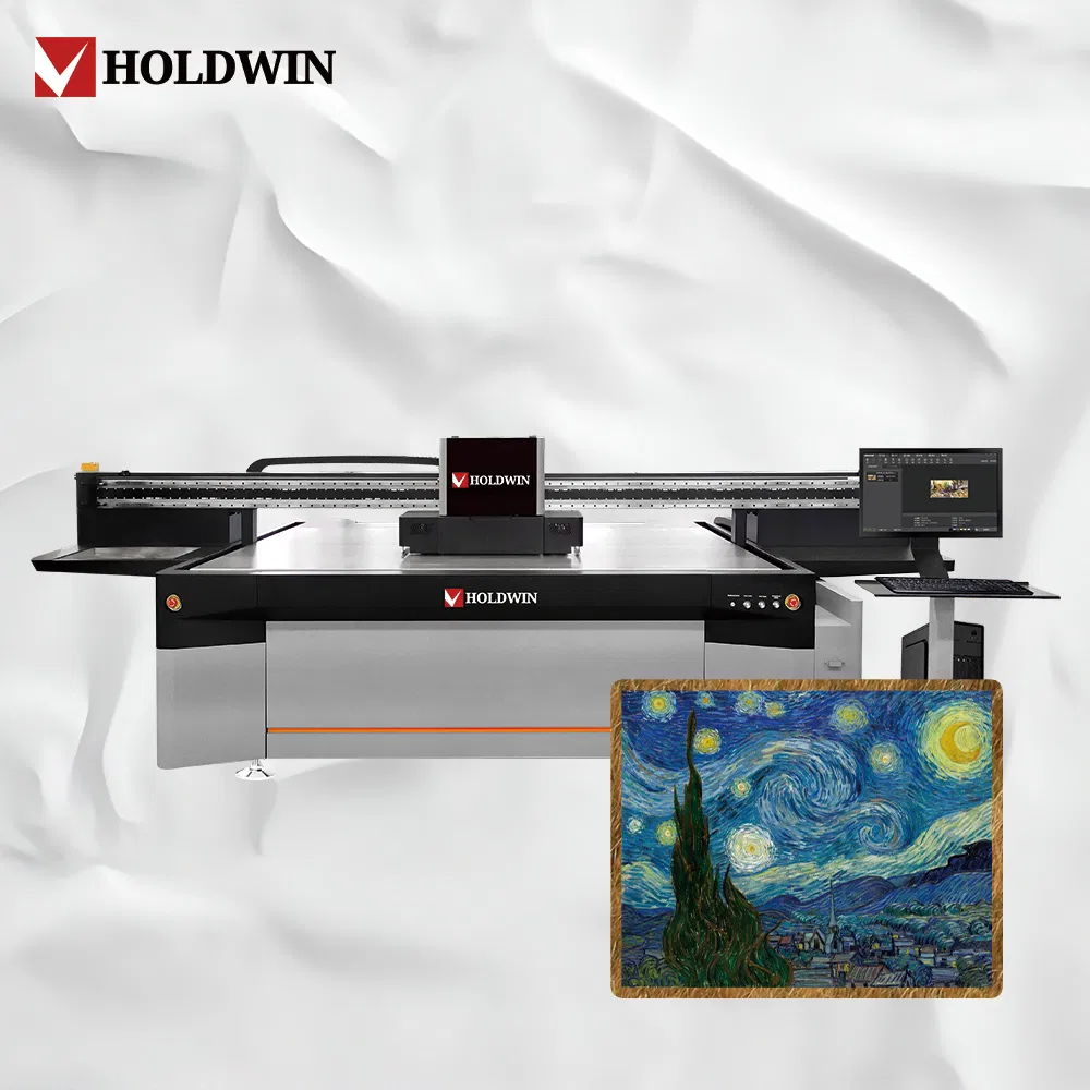 Holdwin China Factory Supply Digital Printing UV Machine Large Format Equipment with G5/G6 Flatbed Machine