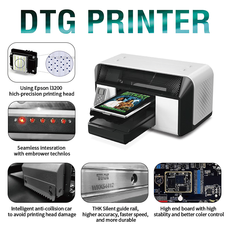 Professional DTG Printing Machine for Custom Apparel Production