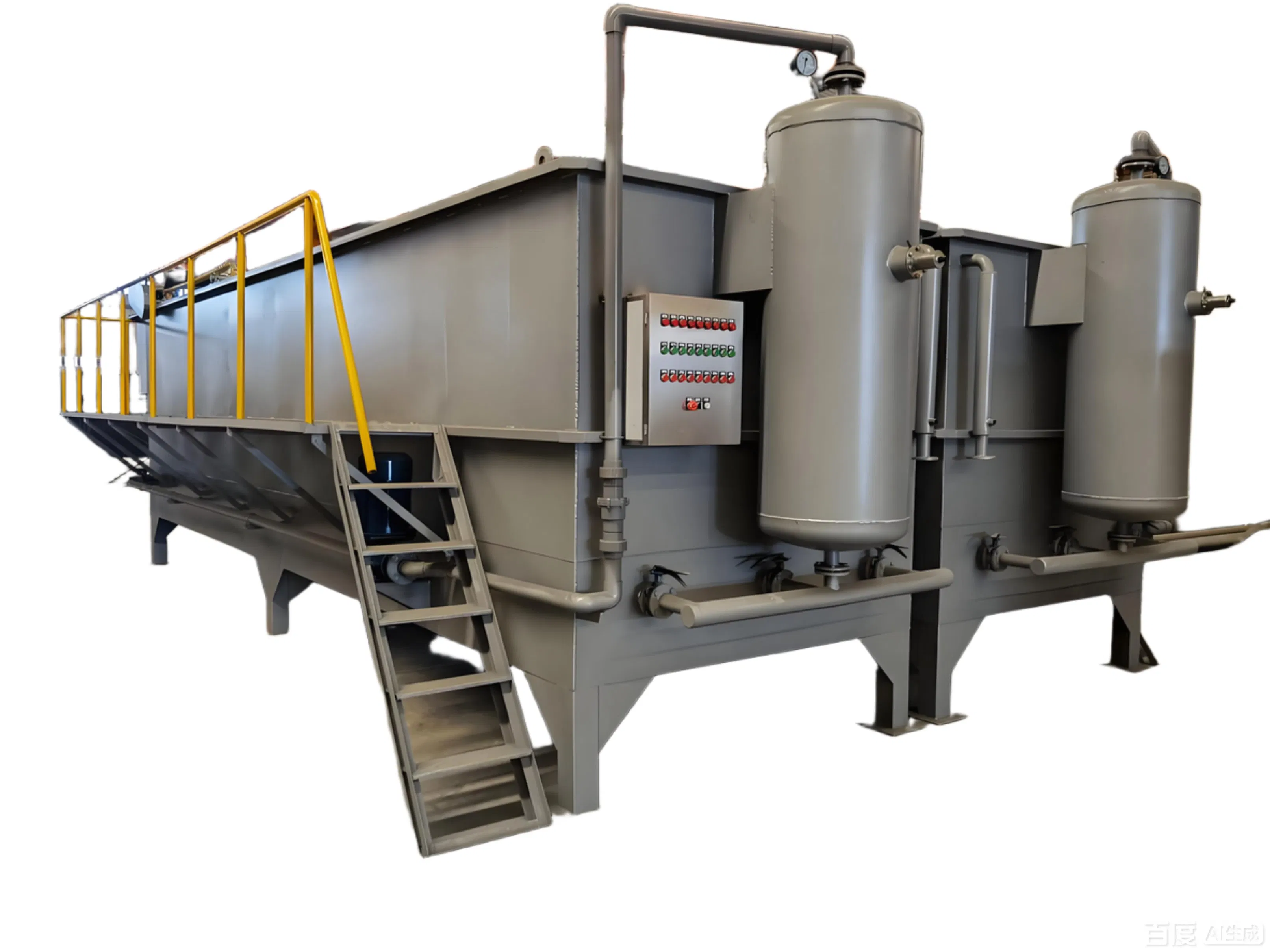 High Speed Dissolved Air Flotation System with Air Saturation Tank for High Ss Removal