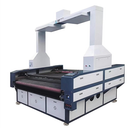 Digital Printing Intelligent Cloth Garment Textile High Precision CCD Laser Cutting Machine