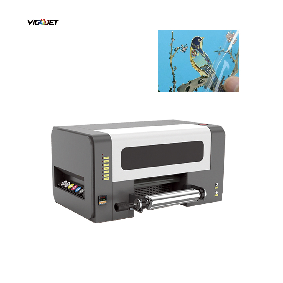 Vigojet 30cm Golden Solution UV Dtf Roll-to-Roll Printing Machine