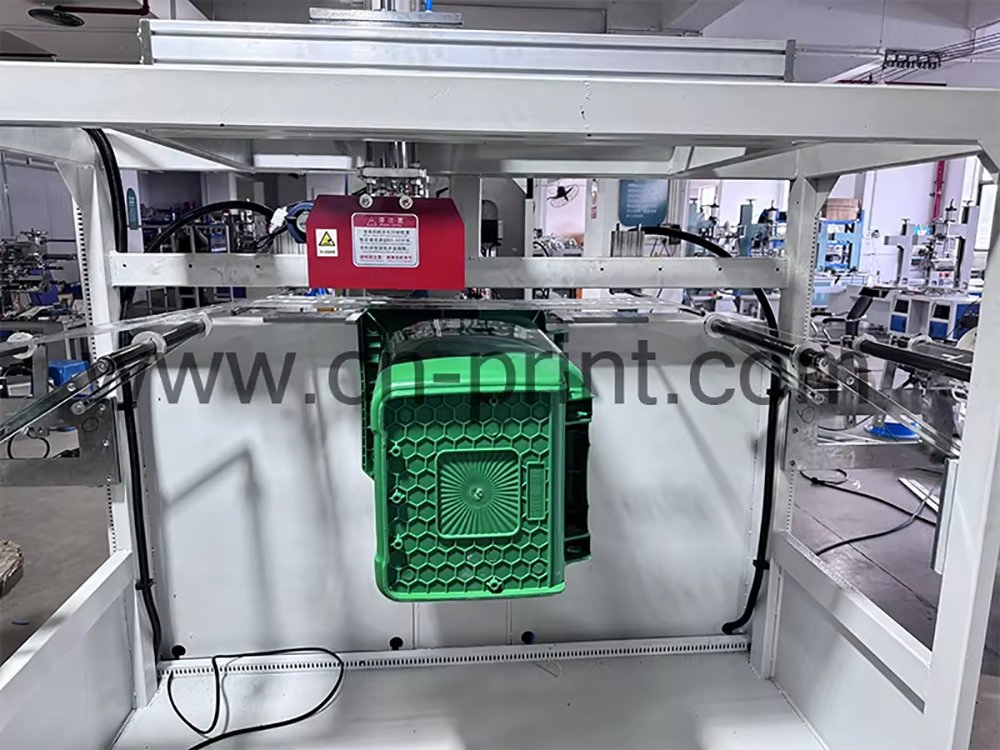 Fully Automatic Heat Transfer Equipment for Plastic Garbage Bin Printing