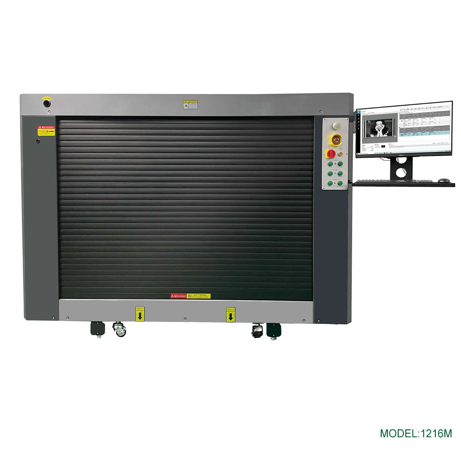 Textile PCB/Optoelectronic Glass Printing Exposure Film Free Vertical Laser Direct Imaging Exposure Unit