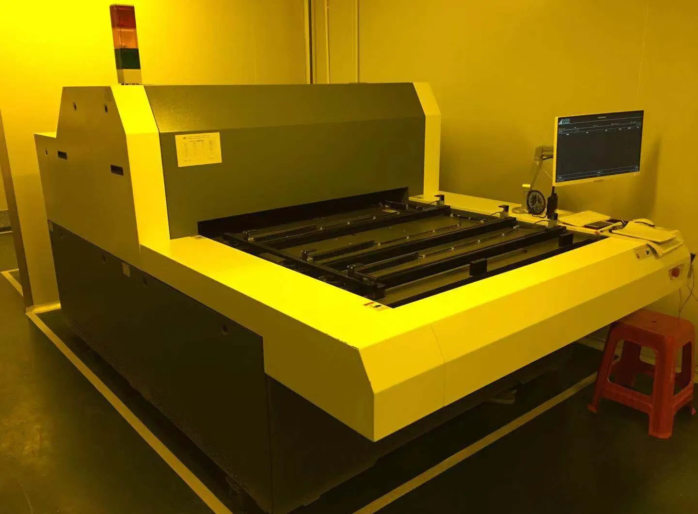 Textile PCB/Optoelectronic Glass Printing Exposure Film Free Vertical Laser Direct Imaging Exposure Unit