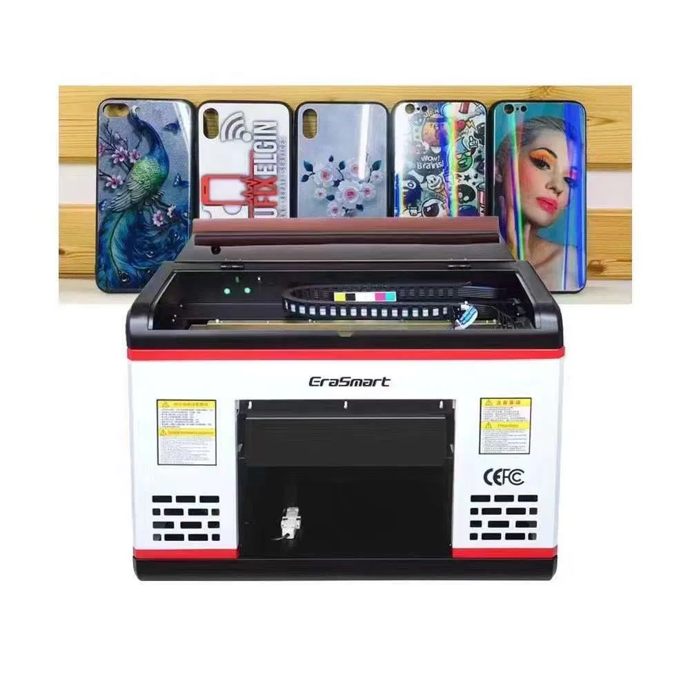 Erasmart A3 UV 1390 Dx5 Pouch Printing Focus Roll to Roll Printer Machine for Acrylic Crafts