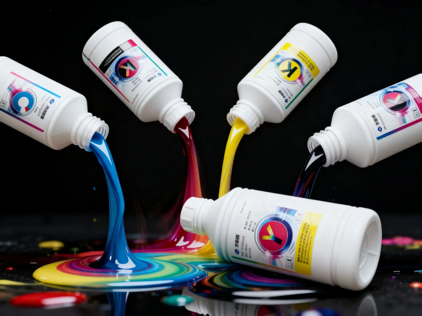 8 Kyocera Printheads-Equipped Elliptical Digital Textile Printing Equipment for Garment Printing