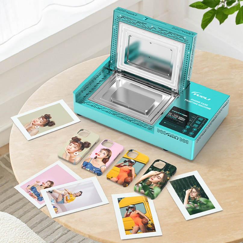 Tuoli Custom Personalized Phone Case Printing Vending Machine DIY 3D Sublimation Mobile Cover Printer for Small Business