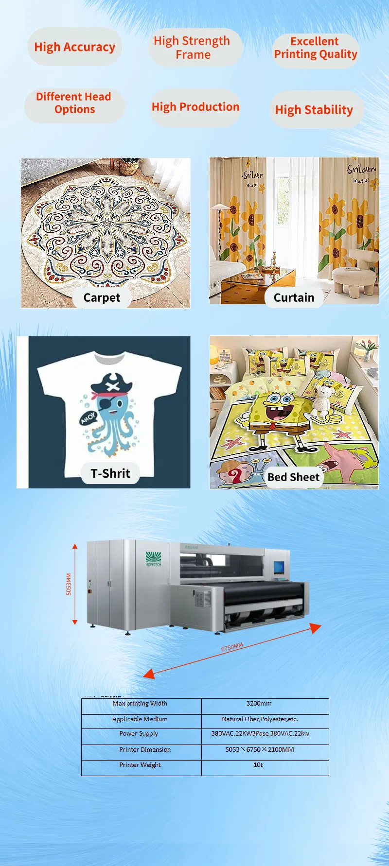 H3 Printer Components