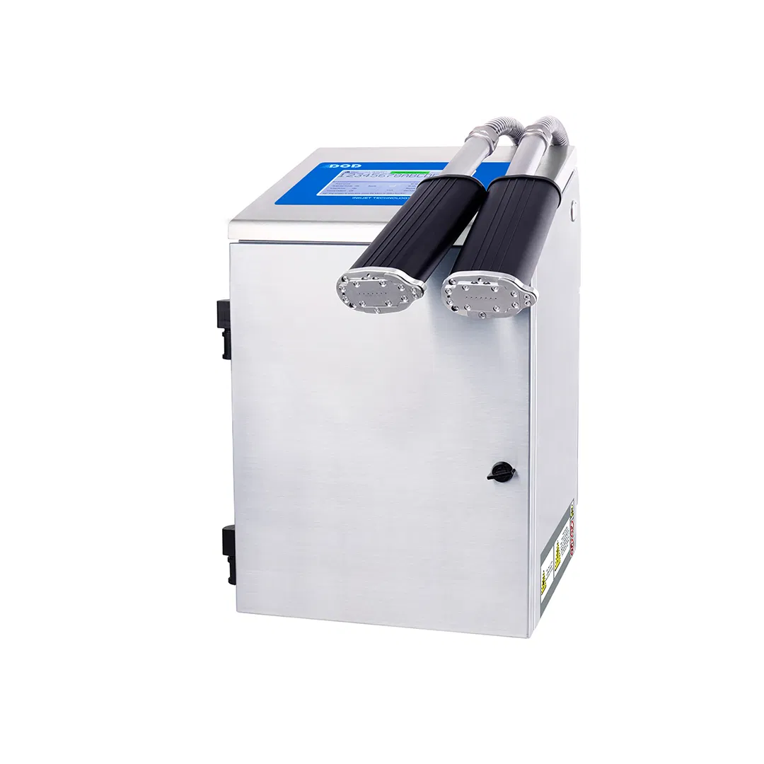 Docod Dod Drop-on-Demand Inkjet Coding Printer D230 Series Large Character Barcode Batch Date Printing Machine for Board Metal