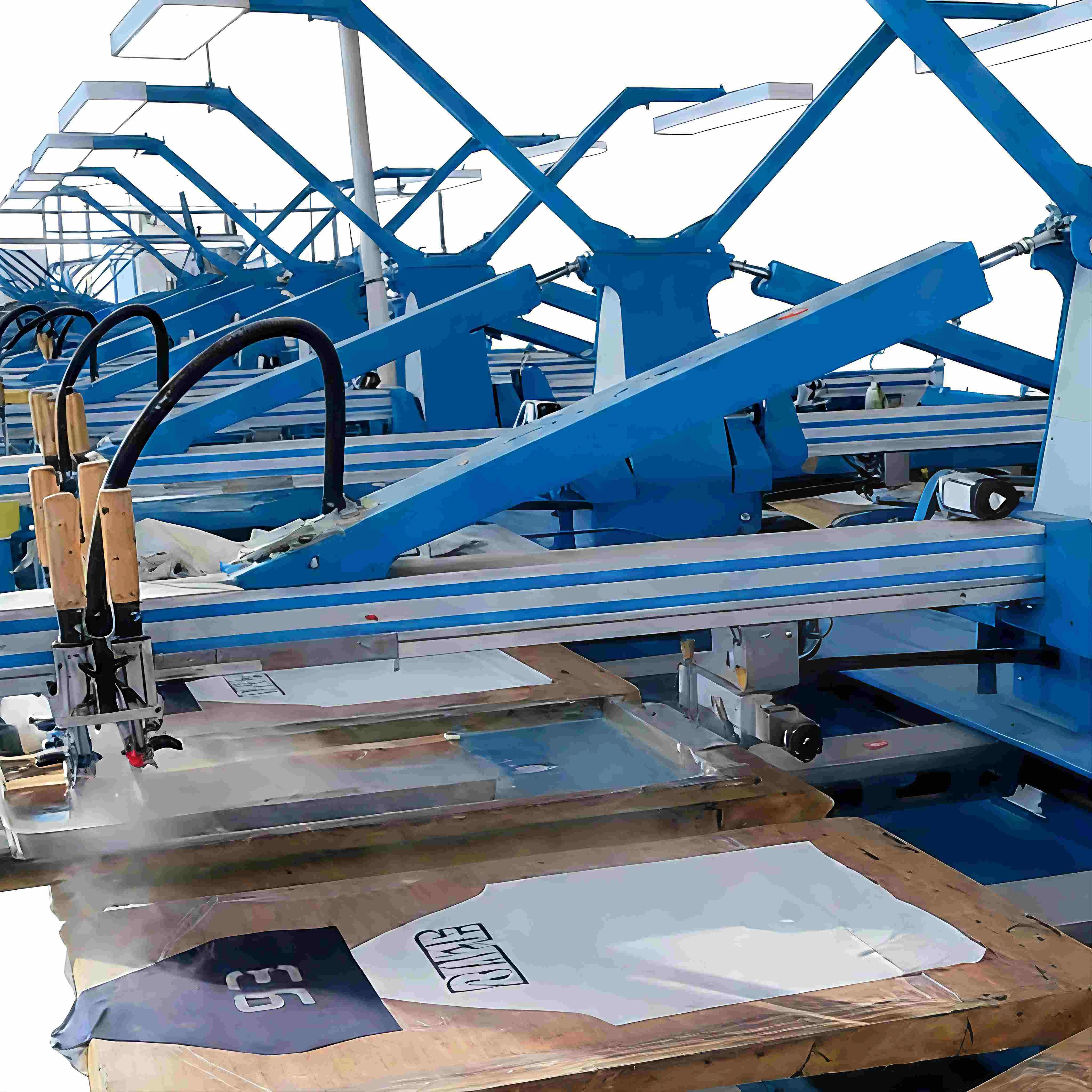 Q Series 19-Color Automatic Printing Equipment for Luggage and Garment Printing