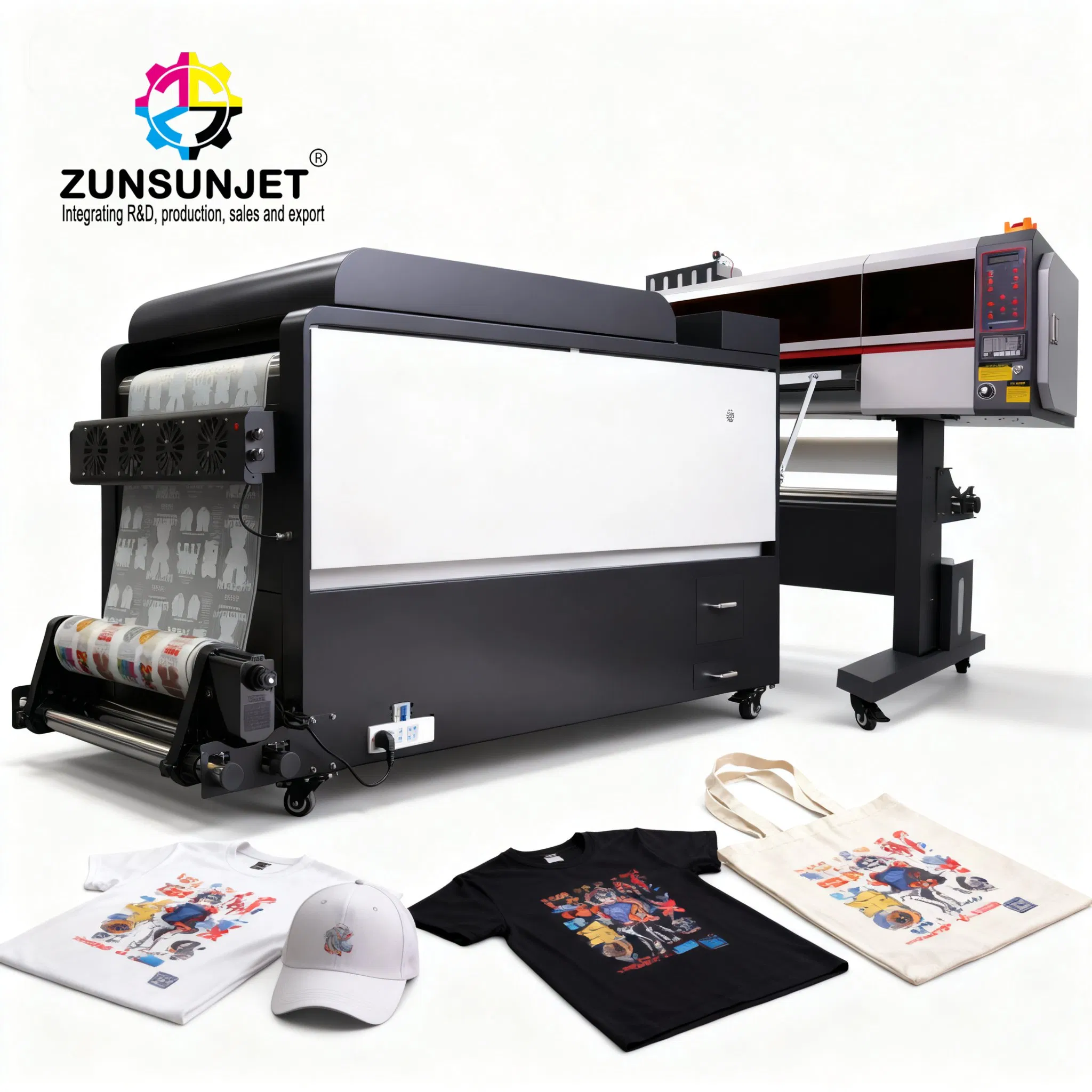 Machine D'impression D'imprimante Dtf Impresora 60cm 4 Cabezales Dtf Fabric Printing Machine for Small Business