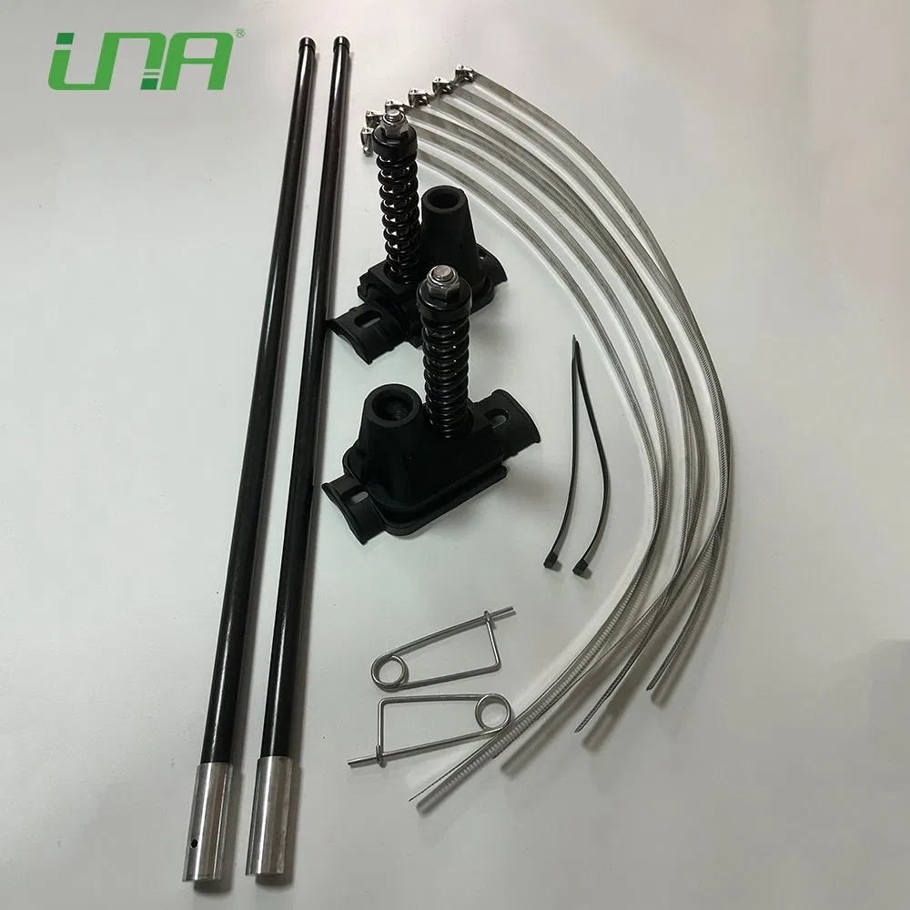 Metal Street Pole Advertising Printing Banner Holder Flex Saver Image System