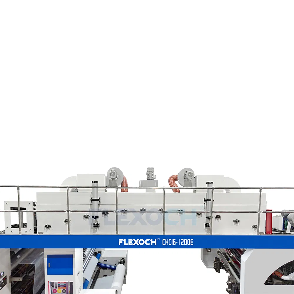 Central Drum Sleeve Flexographic Printing Equipment for Plastic Bag Roll Packaging