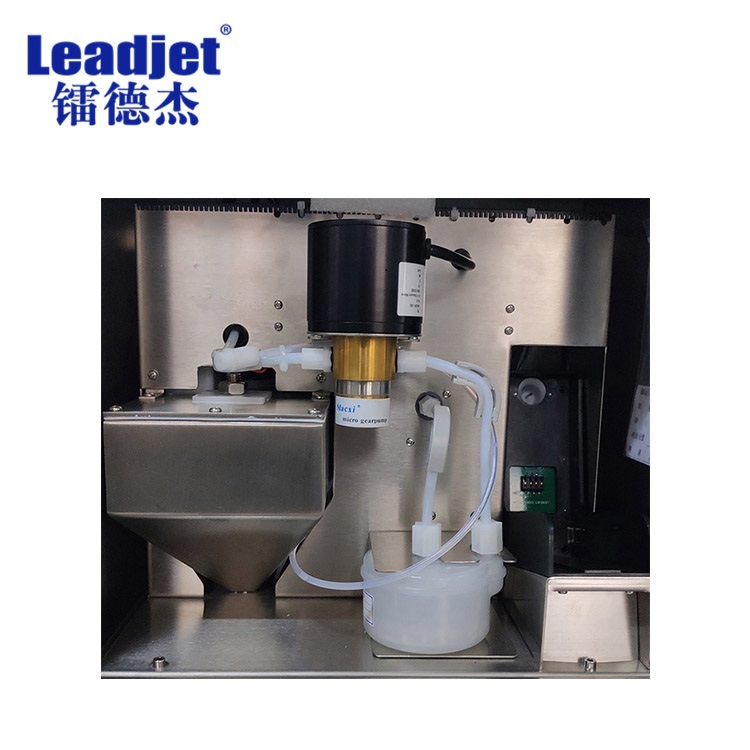 Continuous White Ink Expiry Date/Serial Inkjet Printing Machine Automatic Calibration