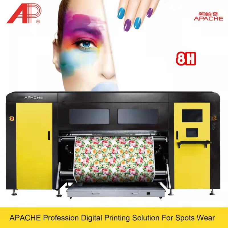 Apache Industrial Direct Textile Printer 8 I3200 Head Sublimation Printing Machine