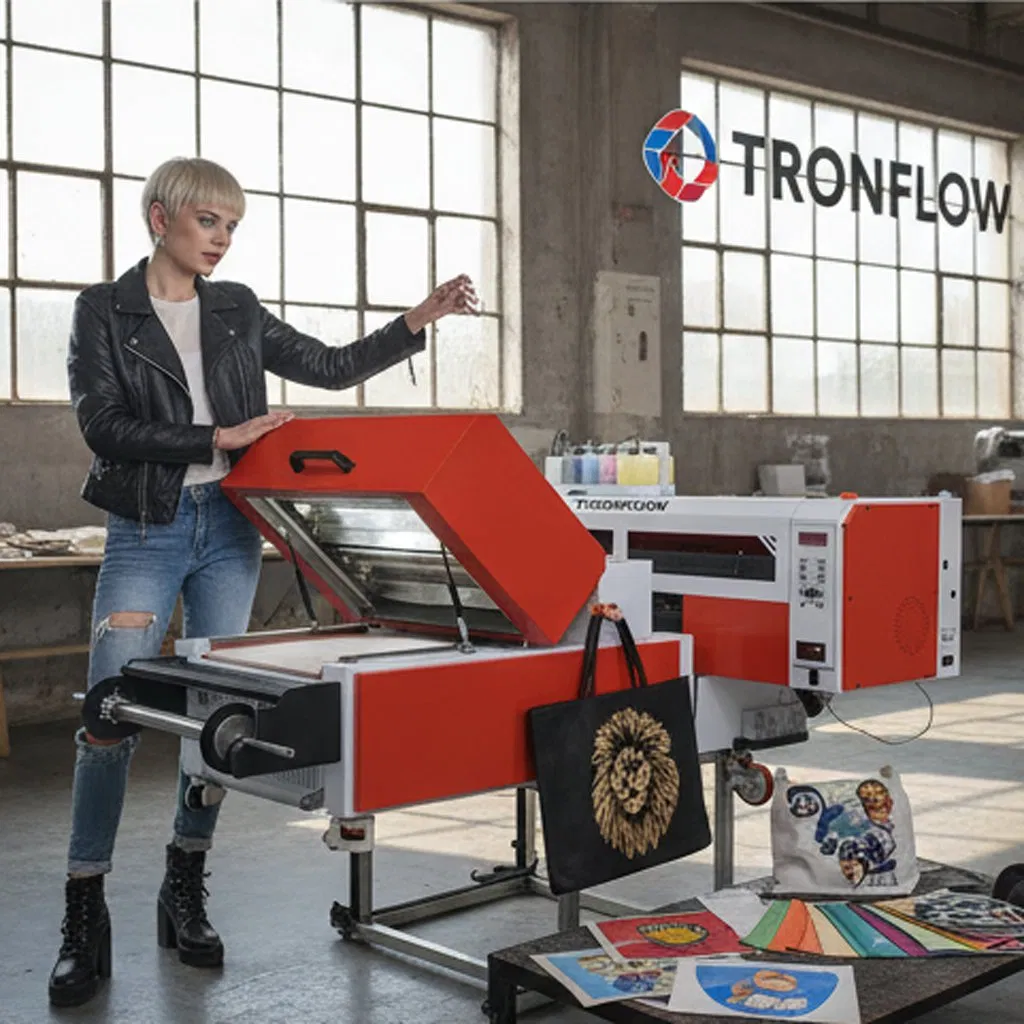 450mm Dtf Printing Machine Roll to Roll Shake Powder Digital Printing Machine