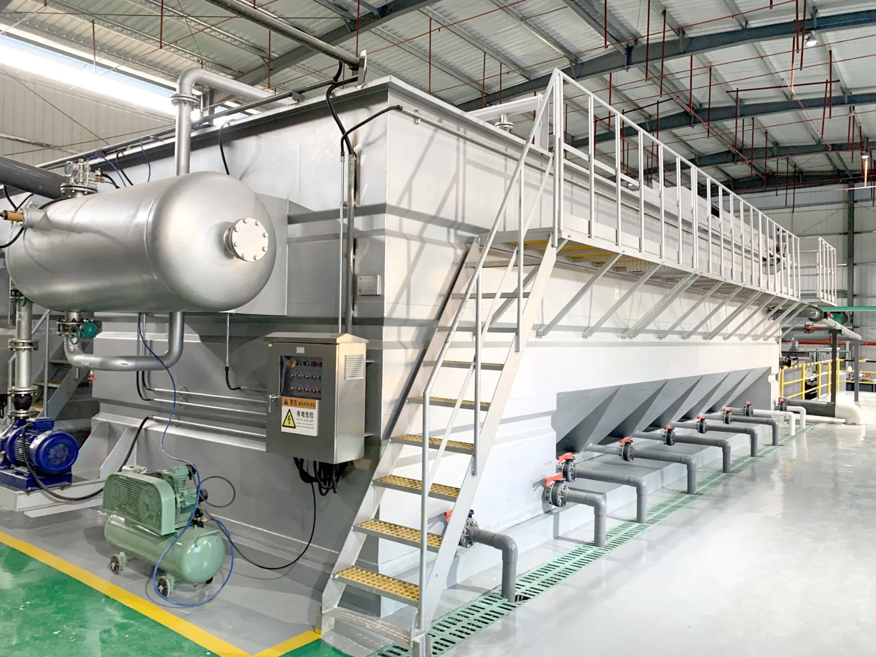 Factory Direct Horizontal Daf Oil and Water Separation Dissolved Air Flotation System