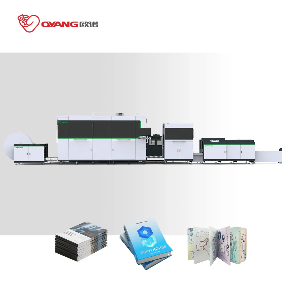 Rotary Letterpress Multi-Colour Printing Press Print on Demand Books Machine